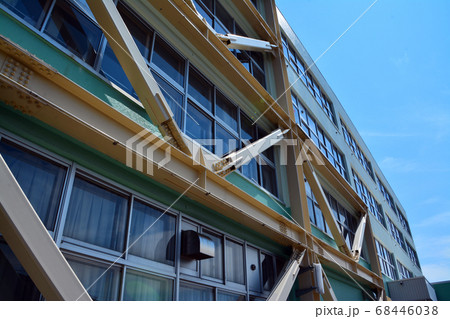 校舎の耐震補強施工 校舎の耐震補強施工 68446038