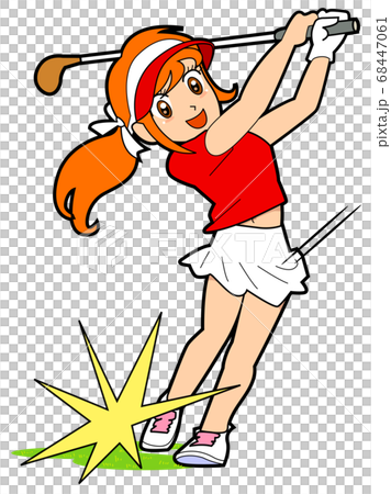 女子ゴルファー 68447061