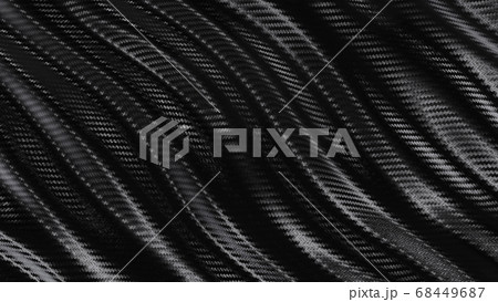 Carbon fiber wave texture pattern backgroundのイラスト素材 [68449687] - PIXTA