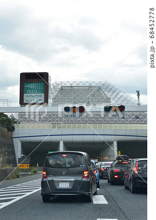 東京湾アクアライン川崎浮島ジャンクションの合流渋滞 東京湾アクアライン川崎浮島ジャンクションの合流渋滞 68452778