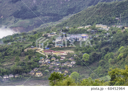 Y Ty town in LaoCai, VietNam. 68452964