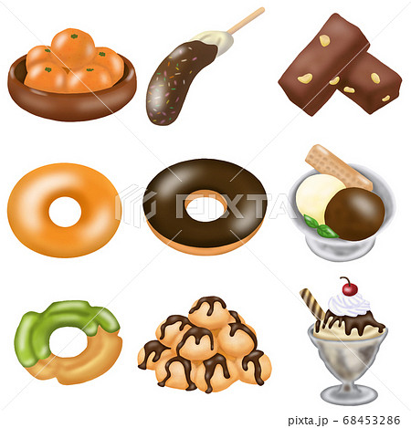 おやつセット(主線なし) 68453286