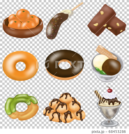 おやつセット(主線なし) 68453286