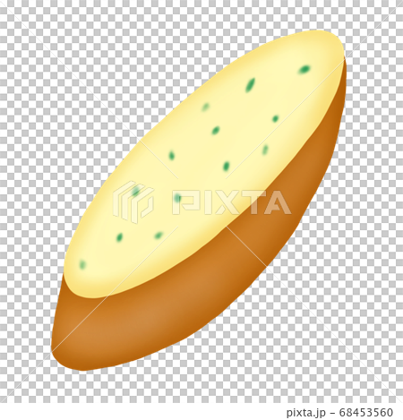 Garlic Rusk (without main line) - Stock Illustration [68453560] - PIXTA