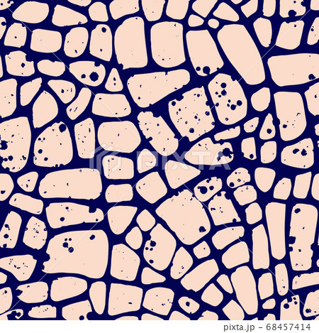 Abstract repeating geometric background with chaotic texture. Irregular blocks pattern. Seamless paving stone mosaic tracery. Abstract repeating geometric background with chaotic texture. Irregular blocks pattern. Seamless paving stone mosaic tracery. 68457414