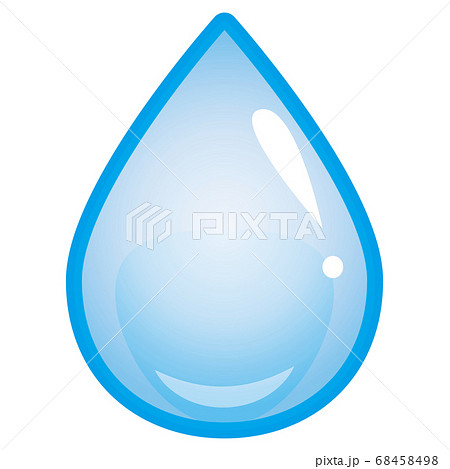 水のマークのイラスト素材