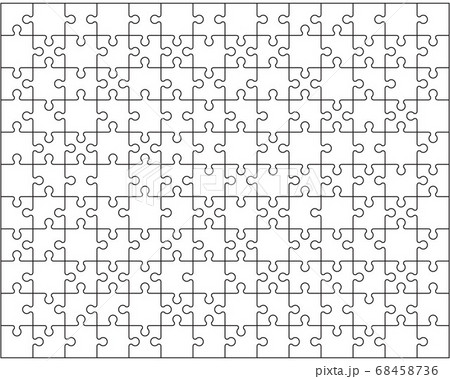 Big white jigsaw puzzle, separate pieces Big white jigsaw puzzle, separate pieces 68458736