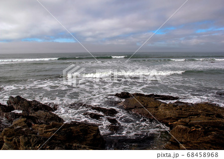 Stormy Sea at Rocky Beach Islay Scotland Stormy Sea at Rocky Beach Islay Scotland 68458968
