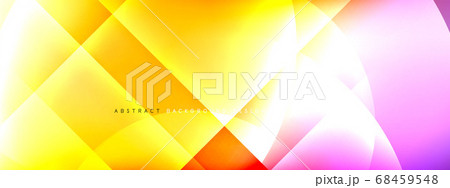 Vector abstract background - circle and cross on fluid gradient with shadows and light effects. Techno or business shiny design templates for text Vector abstract background - circle and cross on fluid gradient with shadows and light effects. Techno or business shiny design templates for text 68459548
