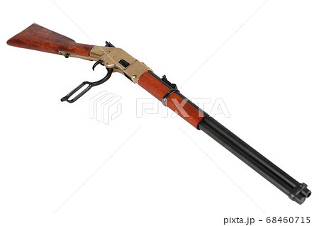 Wild west period .44-40 lever-action rifle Wild west period .44-40 lever-action rifle 68460715
