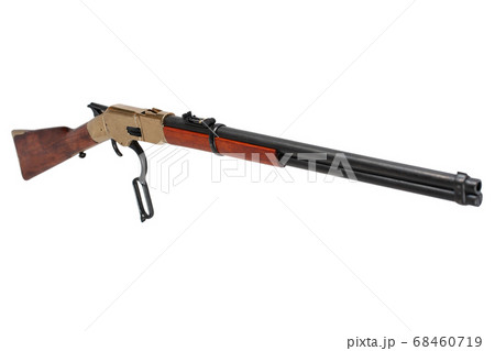 Wild west period .44-40 lever-action rifle Wild west period .44-40 lever-action rifle 68460719