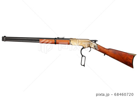 Wild west period .44-40 lever-action rifle Wild west period .44-40 lever-action rifle 68460720