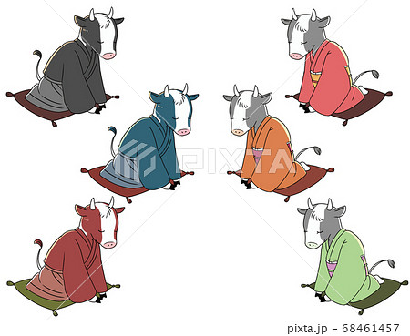 ソーシャルディスタンス牛 ソーシャルディスタンス牛 68461457