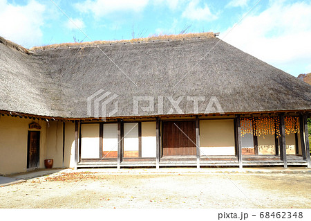 遠野市伝承園にある南部曲がり家 68462348