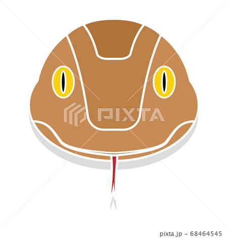 Snake head cartoon 68464545