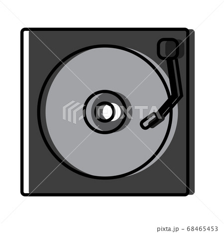 Isolated CD player icon Isolated CD player icon 68465453
