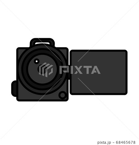 Isolated video camera icon Isolated video camera icon 68465678