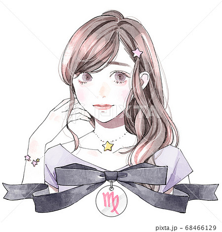 おとめ座のイラスト素材 [68466129] - PIXTA