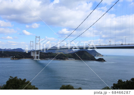 しまなみ海道 来島海峡大橋 しまなみ海道 来島海峡大橋 68466287