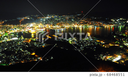 長崎の夜景(定額版:稲佐山より撮影) 長崎の夜景(定額版:稲佐山より撮影) 68468551