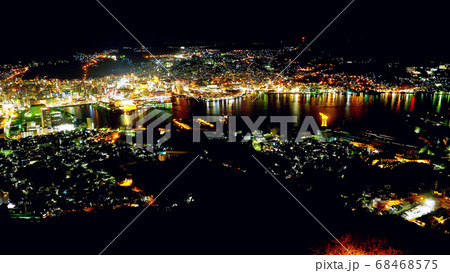 長崎の夜景(定額版:稲佐山より撮影) 長崎の夜景(定額版:稲佐山より撮影) 68468575