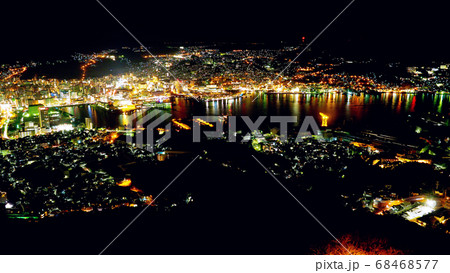 長崎の夜景(定額版：稲佐山より撮影) 68468577