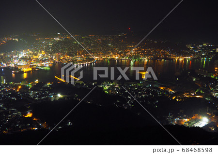 長崎の夜景(定額版:稲佐山より撮影) 長崎の夜景(定額版:稲佐山より撮影) 68468598