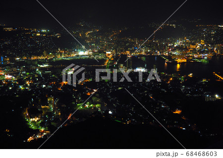 長崎の夜景(定額版:稲佐山より撮影) 長崎の夜景(定額版:稲佐山より撮影) 68468603