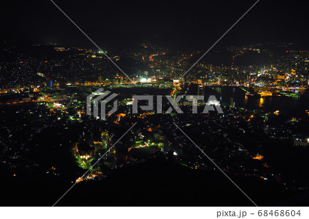 長崎の夜景(定額版:稲佐山より撮影) 長崎の夜景(定額版:稲佐山より撮影) 68468604