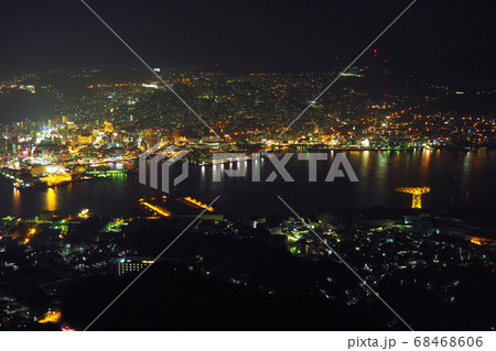 長崎の夜景(定額版：稲佐山より撮影) 68468606