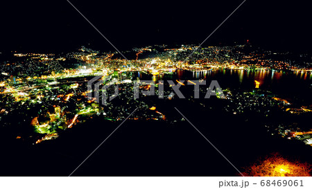 長崎の夜景(定額版：稲佐山より撮影) 68469061
