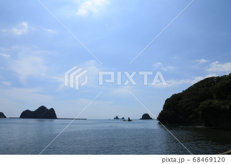 伊豆半島 西伊豆の大田子海岸 伊豆半島 西伊豆の大田子海岸 68469120