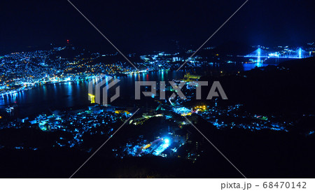 長崎の夜景(定額版:稲佐山より撮影) 長崎の夜景(定額版:稲佐山より撮影) 68470142