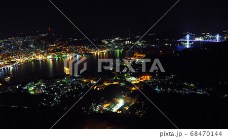 長崎の夜景(定額版:稲佐山より撮影) 長崎の夜景(定額版:稲佐山より撮影) 68470144