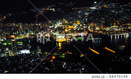 長崎の夜景(定額版:稲佐山より撮影) 長崎の夜景(定額版:稲佐山より撮影) 68470146