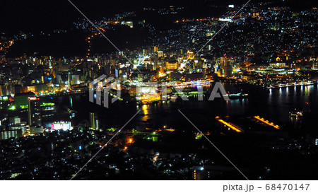 長崎の夜景(定額版：稲佐山より撮影) 68470147