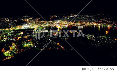 長崎の夜景(定額版：稲佐山より撮影) 68470155