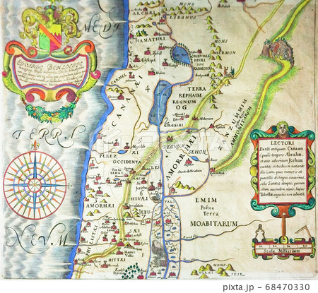 ancient nautical map of Israel ancient nautical map of Israel 68470330