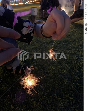 線香花火 68470626
