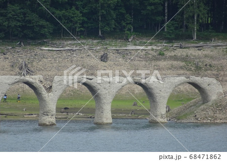 北海道 士幌線 タウシュベツ橋 北海道 士幌線 タウシュベツ橋 68471862