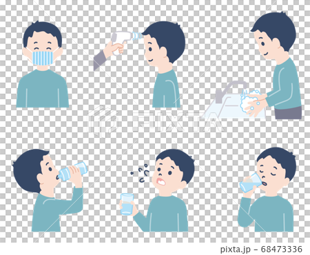預防感冒_男孩 68473336