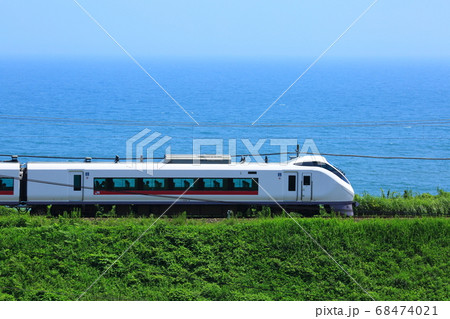 常磐線　E657系　ひたち　全線復旧 68474021