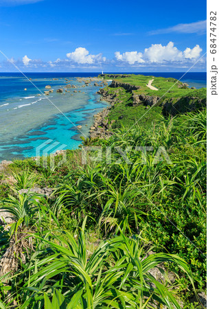 宮古島_東平安名崎の絶景 宮古島_東平安名崎の絶景 68474782