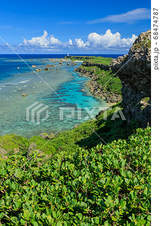 宮古島_東平安名崎の絶景 宮古島_東平安名崎の絶景 68474787