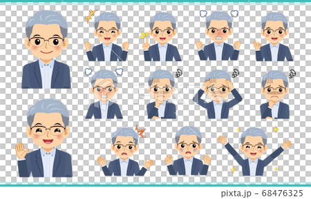 grandfather, business man, elderly 68476325