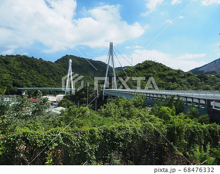 藤戸橋 日の浦橋 兵庫県道568号相生壷根公園線の斜張橋 藤戸橋 日の浦橋 兵庫県道568号相生壷根公園線の斜張橋 68476332