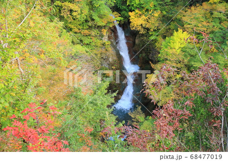 秋山郷の秋 蛇淵の滝 秋山郷の秋 蛇淵の滝 68477019