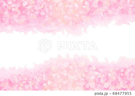 ピンク アブストラクト 正月 水彩 背景のイラスト素材