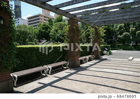 山下公園のベンチ 山下公園のベンチ 68478695