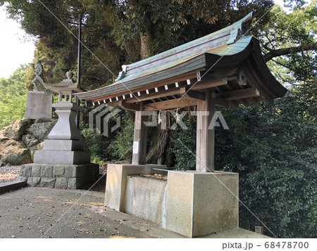 《濱田護國神社(島根県 浜田市)手水舎》 《濱田護國神社(島根県 浜田市)手水舎》 68478700